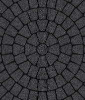  Тротуарная плитка Выбор Классико Стоунмикс А.1.КО.4 40 мм Черно-белый: внешний вид